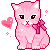 Pink Kitten.