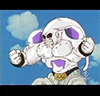 The fusion of Boo and Freeza, looking like Boo (South Kaioshin Absorbed) wearing a Freeza suit.