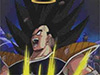 Raditz transforming into a SSj.